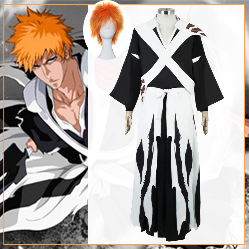 Anime Bleach Kurosaki Ichigo C - Men'S Kimono Accessories ulasan dan harga