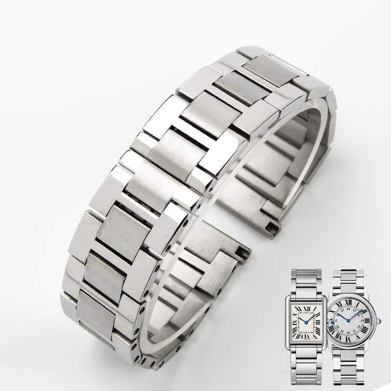 Stainless Steel Watch Strap fo - Men'S Accessories London ulasan dan harga