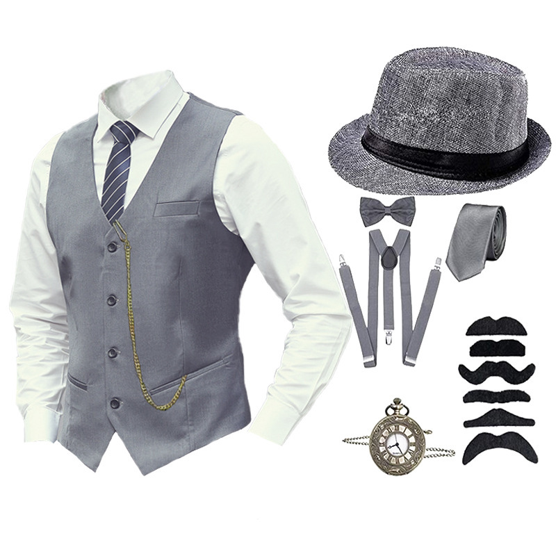 Halloween 1920s Men's Costume  - Men'S Accessories Types ulasan dan harga