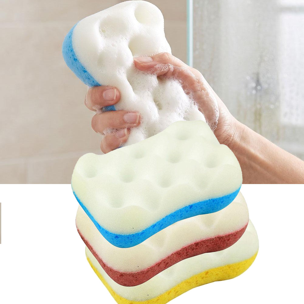1/3Pcs Bath Sponge Women/Men E - Men'S Accessories Types ulasan dan harga