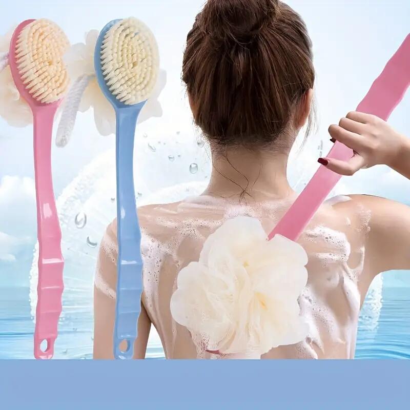 Soft Loofah And Bristles Bath  - Men'S Accessories Types ulasan dan harga