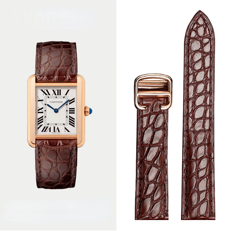 Genuine Leather Watch Strap fo - Men Accessories Neck Chain ulasan dan harga