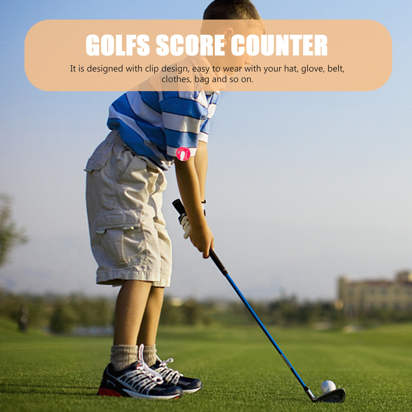 Golf Cap Holder Scorer Clip Ty - Men'S Accessories Types ulasan dan harga
