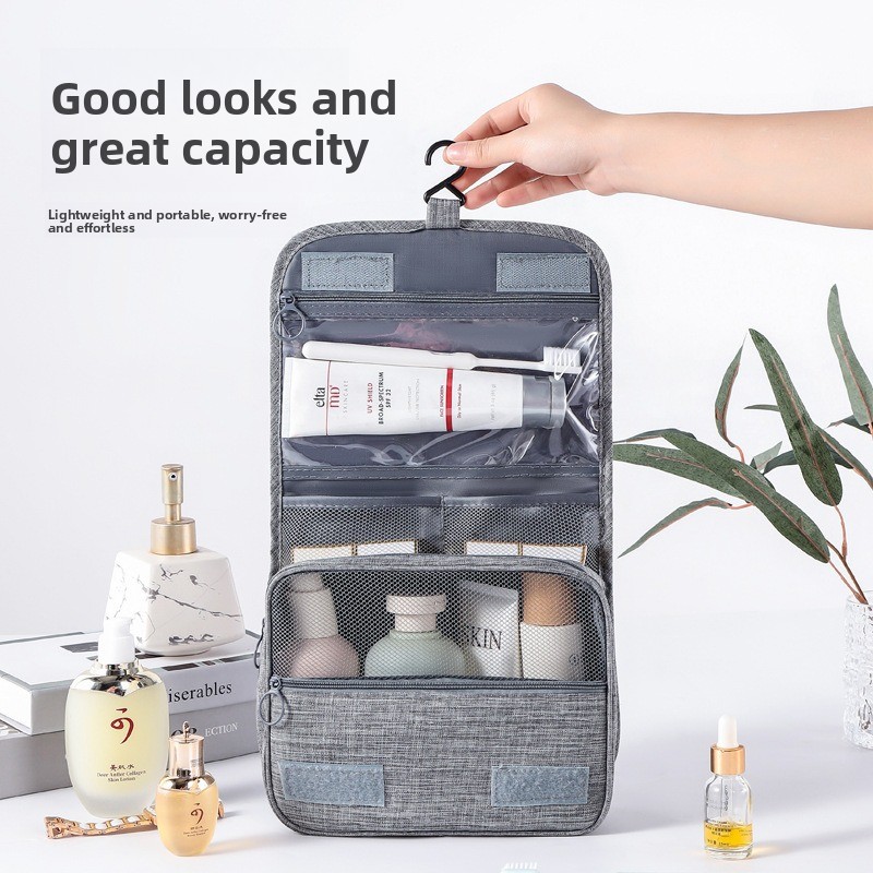 Large Capacity Hanging Toiletr - Travel Organizer Men ulasan dan harga