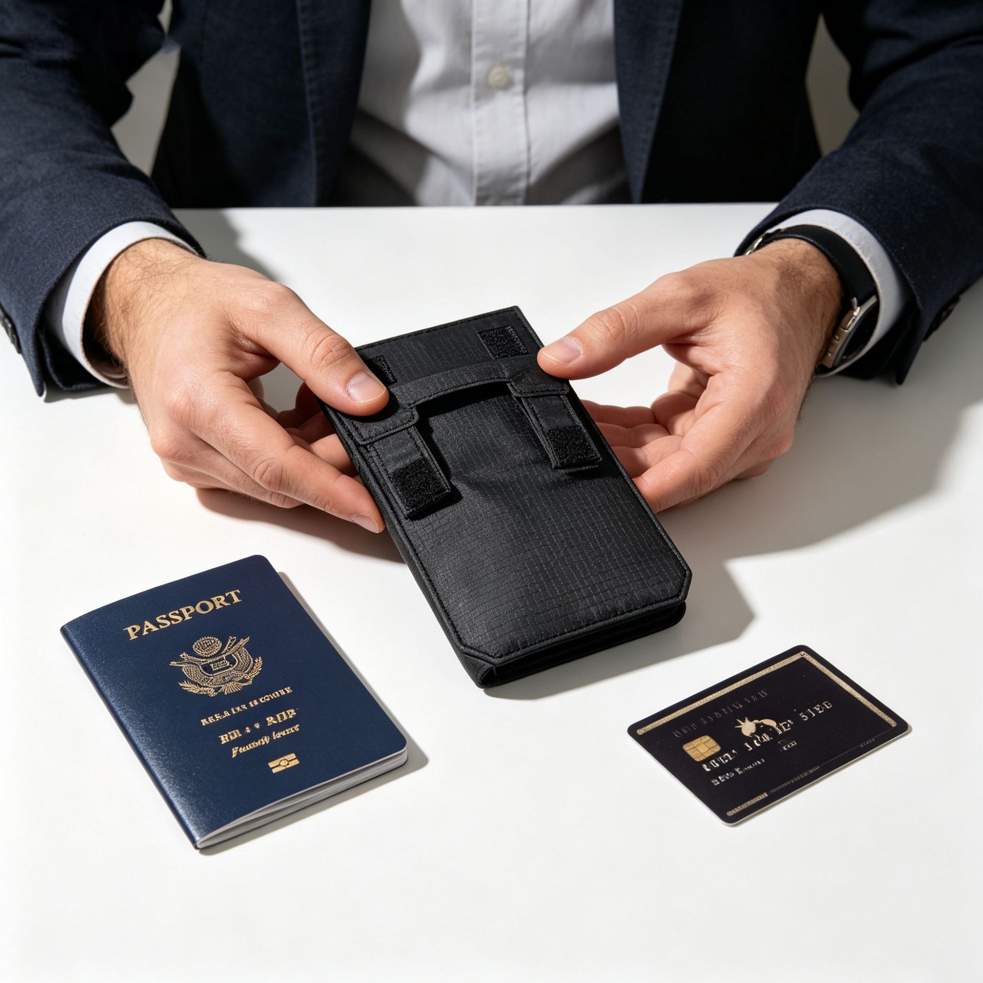 Ultra-thin Invisible Waist Bag - Travel Organizer Men ulasan dan harga