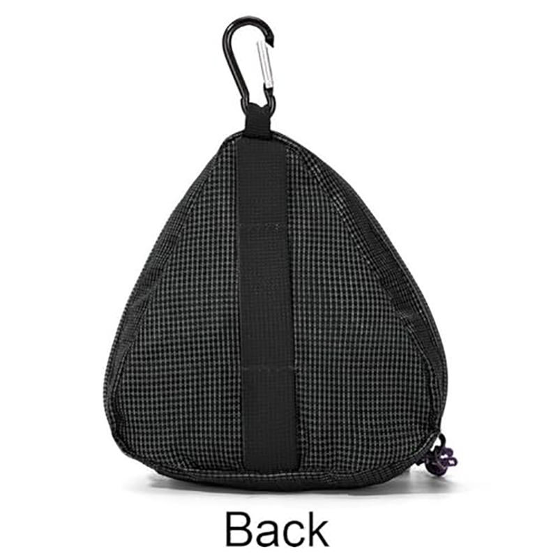 Foldable Travel Shoe Bag Black - Travel Organizer Men ulasan dan harga