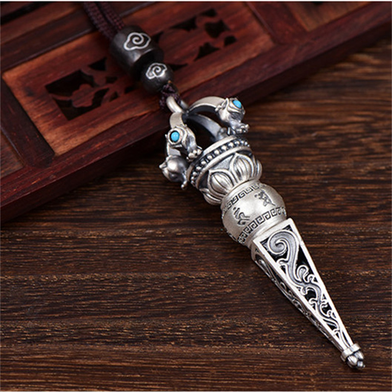 Six-character Truth Vajra Pest - Men Accessories Neck Chain ulasan dan harga