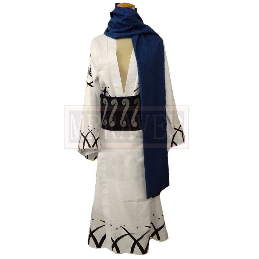 Samurai Ryuma Blue White Kimon - Men'S Kimono Accessories ulasan dan harga