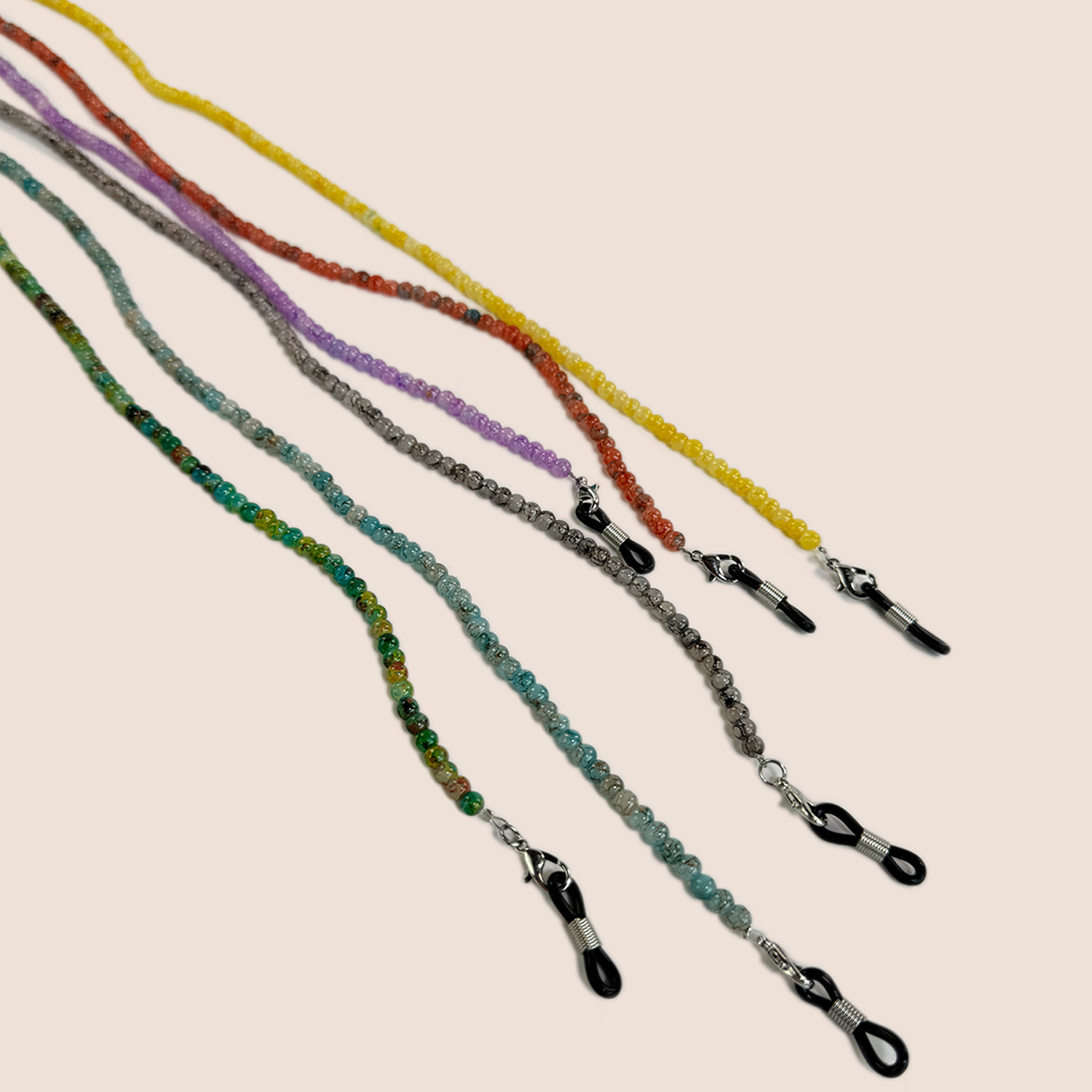 Chinese Style Glass Beaded Eye - Men Accessories Neck Chain ulasan dan harga
