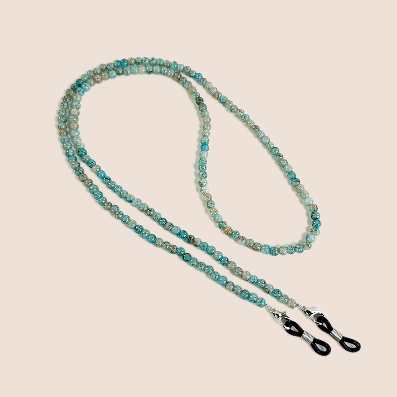 Chinese Style Glass Beaded Eye - Men Accessories Neck Chain ulasan dan harga