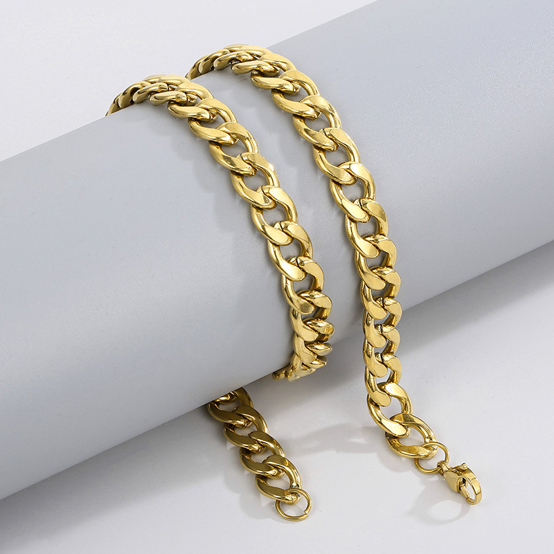 HNSP 316L Stainless Steel Cuba - Men Accessories Neck Chain ulasan dan harga