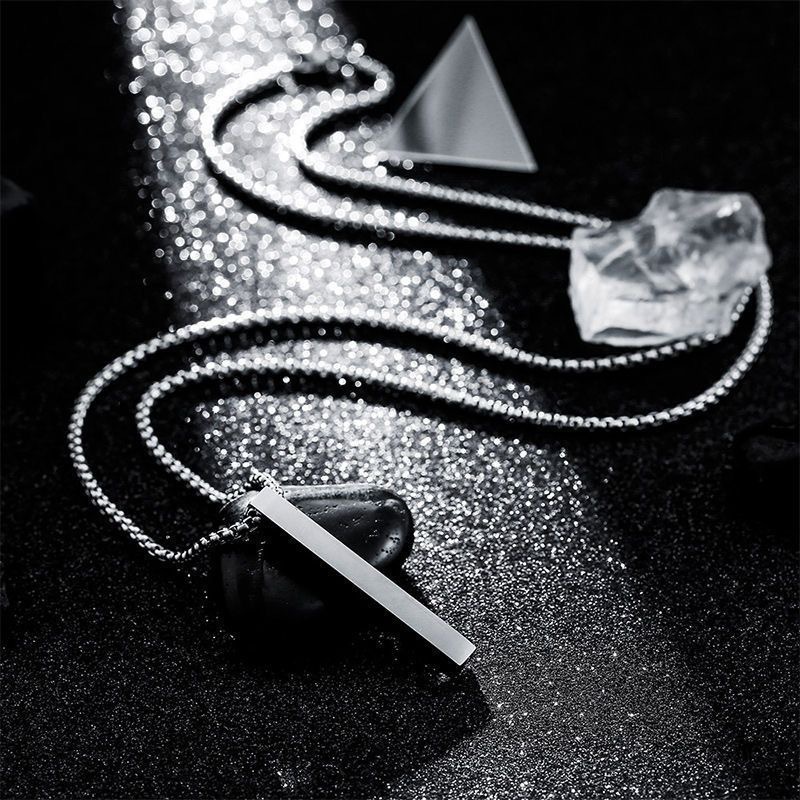 Stainless Steel Pendant Neckla - Men Accessories Neck Chain ulasan dan harga