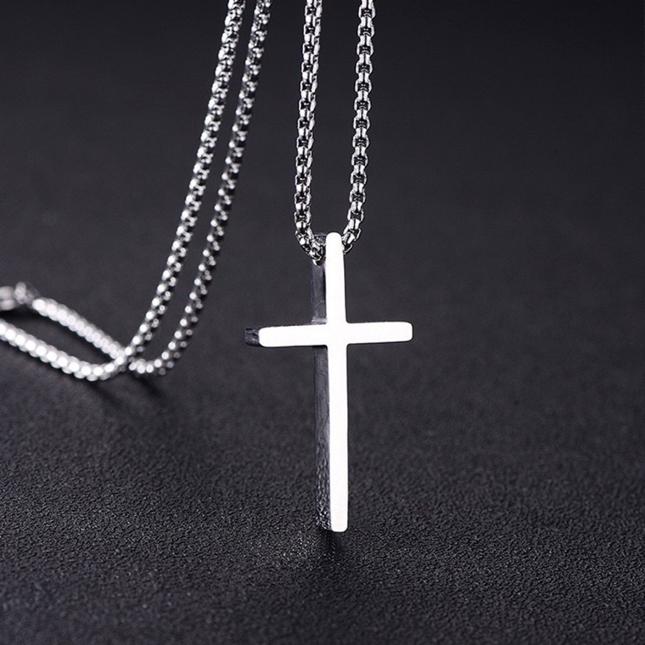 Stainless Steel Pendant Neckla - Men Accessories Neck Chain ulasan dan harga