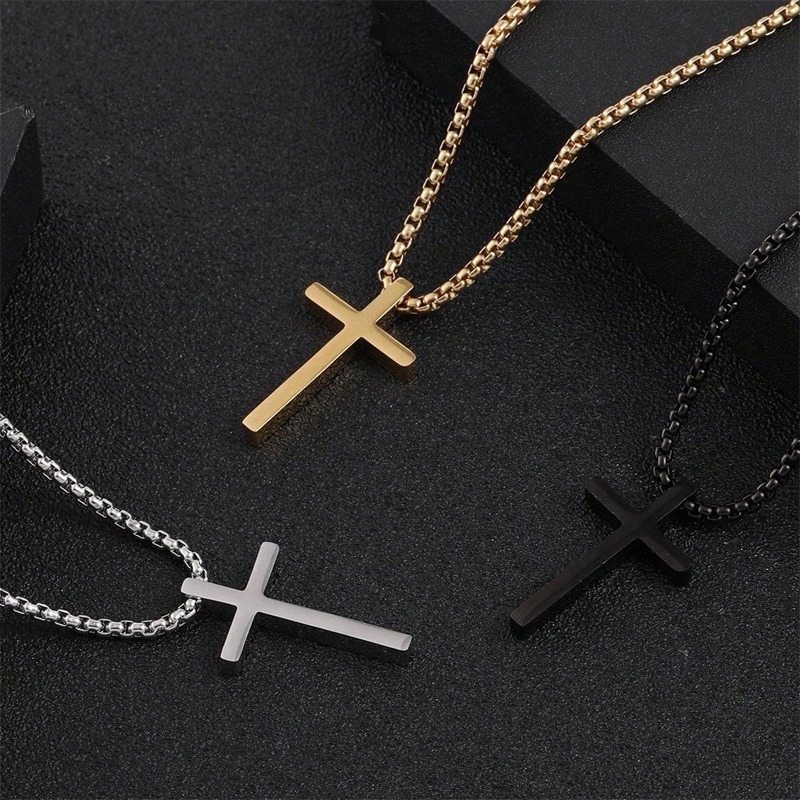 Stainless Steel Pendant Neckla - Men Accessories Neck Chain ulasan dan harga